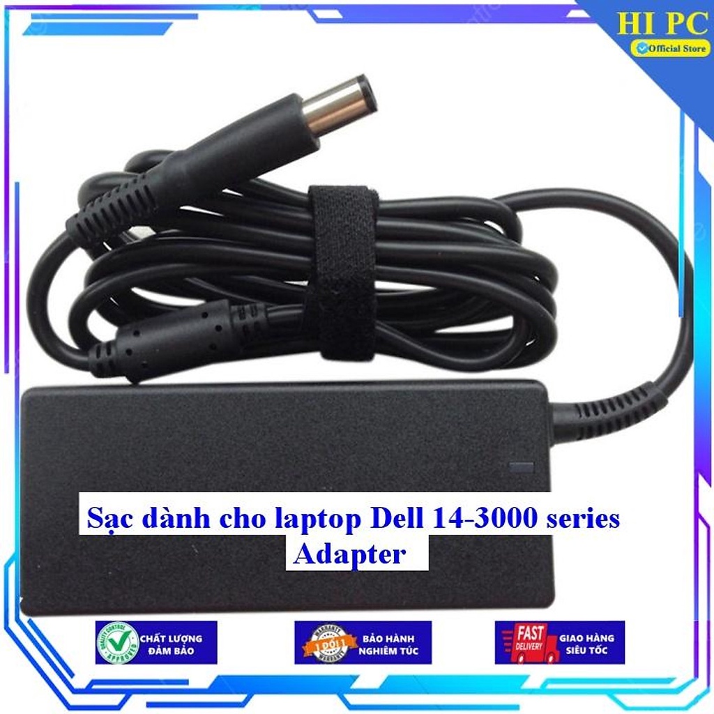 Sạc dành cho laptop Dell 14-3000 series Adapter - Hàng Nhập khẩu