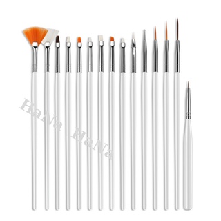 Cọ vẽ móng sét 15 cây , cọ vẽ nail