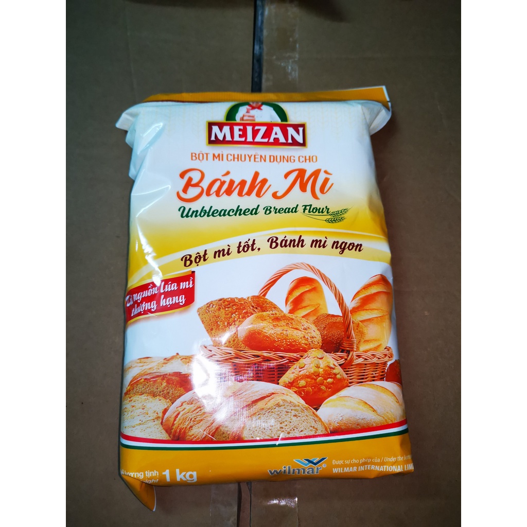 Bột mì số 13 Bột bánh mì số 13 Meizan 1kg