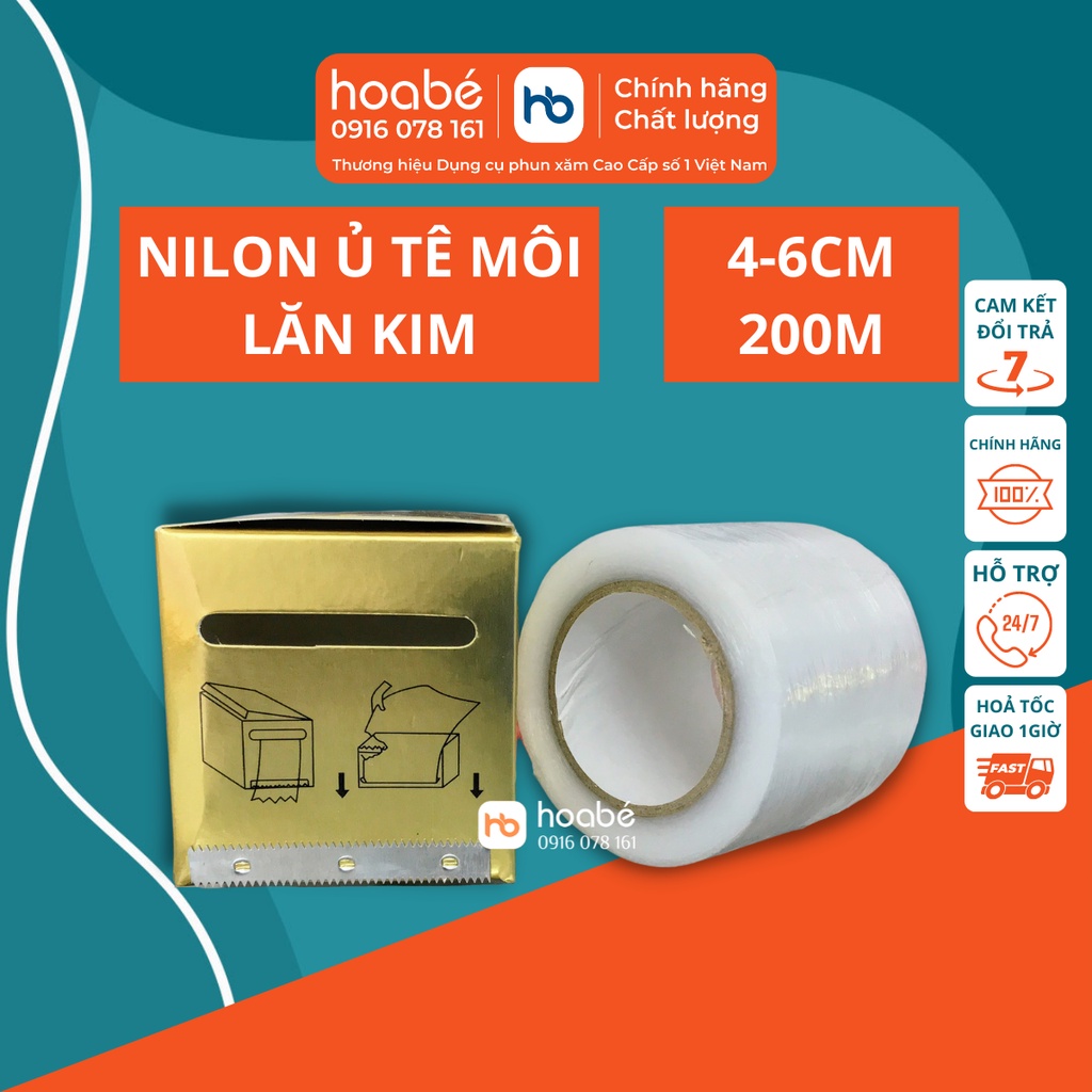 Nilon Ủ Tê Lăn Kim Phun Môi Mày Mí Xăm Hình 200 Mét DCPX HOA BÉ | BigBuy360 - bigbuy360.vn