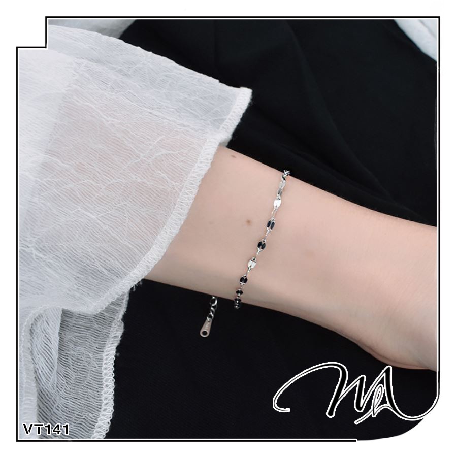 Lắc tay nữ Titan không gỉ dây trúc không mặt phong cách tối giản - Măng’s House VT141