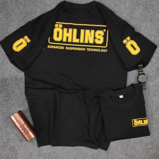 Hot sale- áo thun ohlins biker