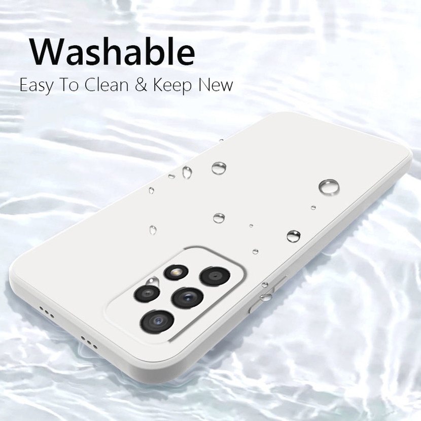 Ốp Điện Thoại Bằng Silicon Màu Kẹo Cho Samsung Galaxy A72 A52 A52S A42 A32 A22 A12