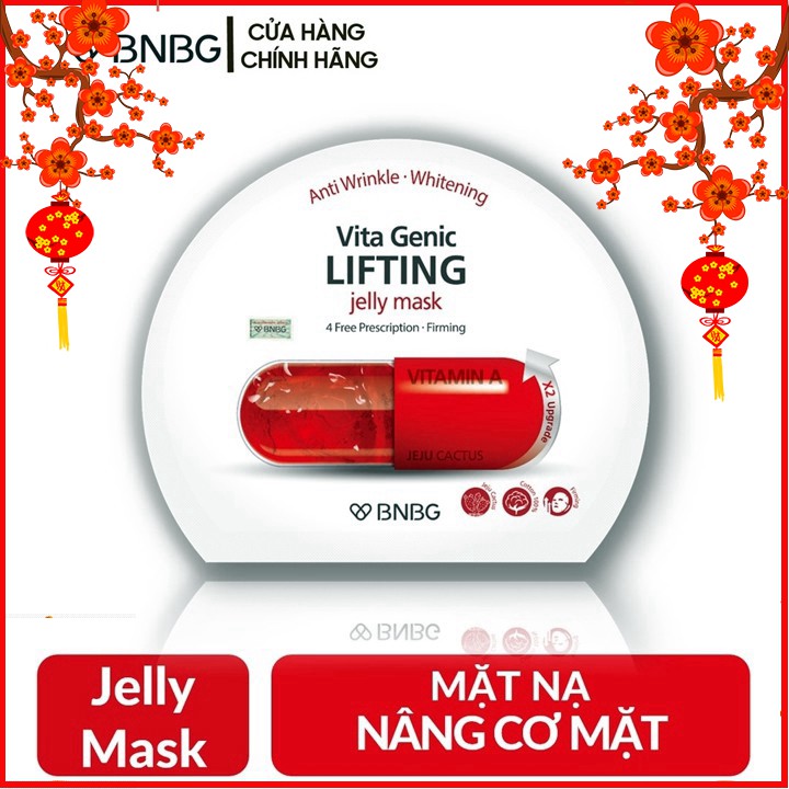 [ SỈ ] Mặt nạ giấy BANOBAGI VITA Genic Jelly Mask Vitamin A, B, C, E dưỡng sáng da hiệu quả 30ml