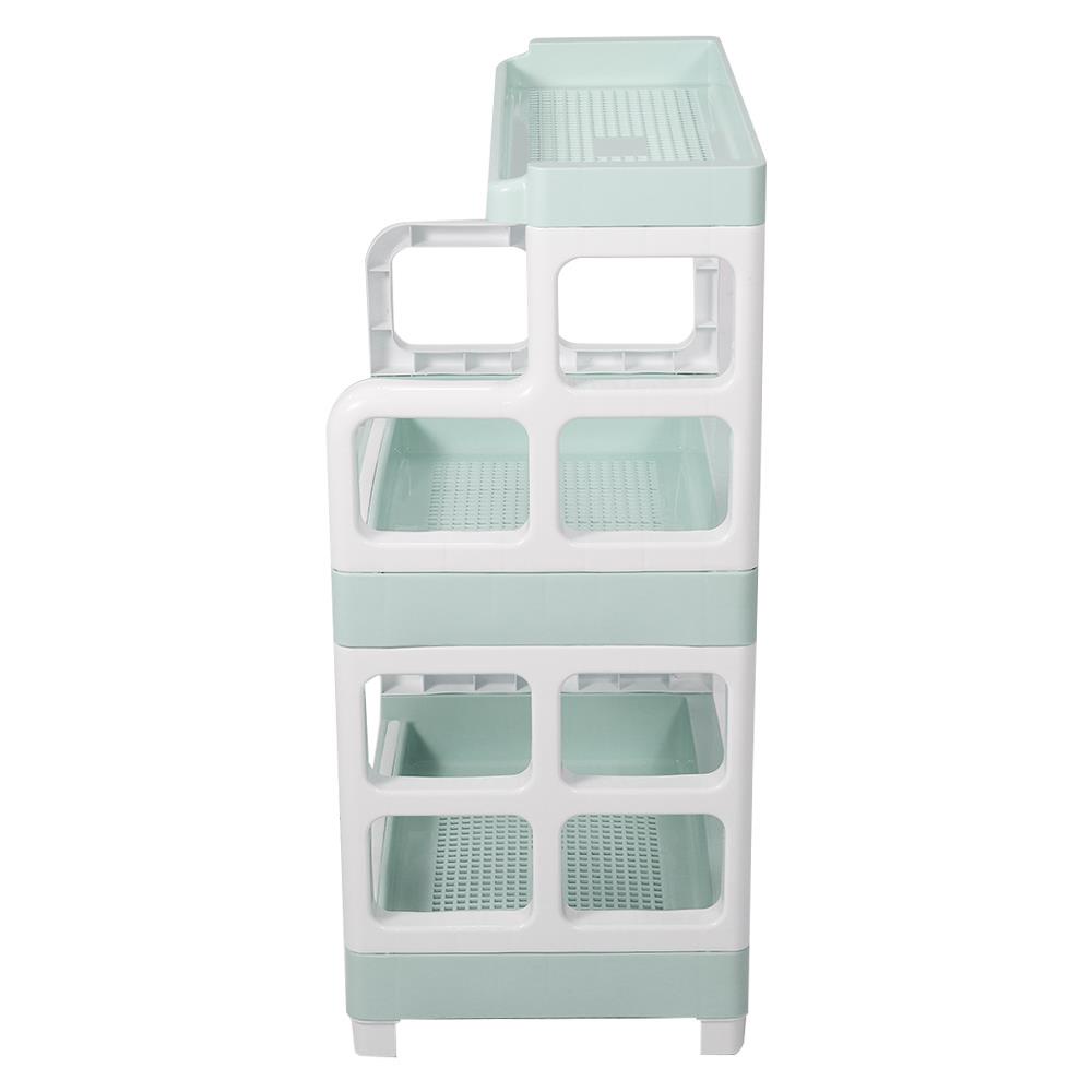HomeBase API Kệ nhựa 2 tầng Eco Thái Lan W30xD48xH66cm màu xanh lá