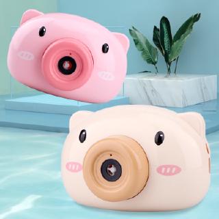 Máy thổi bong bóng hình máy ảnh kỹ thuật số độc đáo cho bé