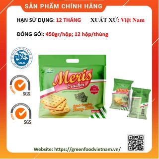  Bánh Meries Cracker Rong biển 320gr, hàng Việt Nam xuất khẩu