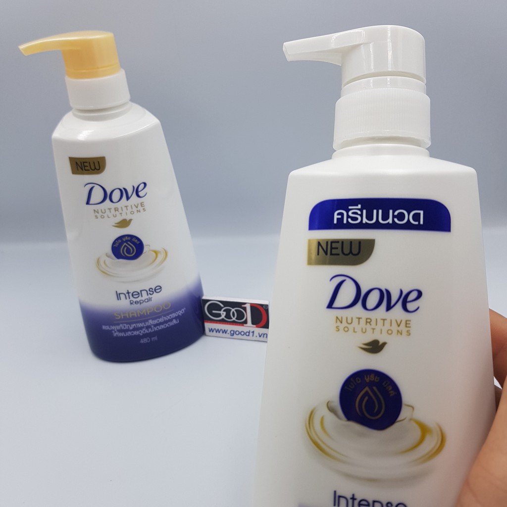 Bộ Dầu Gội Xả Dove Thái Lan 480ml