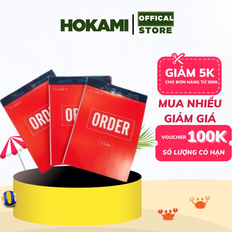 Quyển Order 60 trang 2 liên Cácbon - HOKAMI STORE