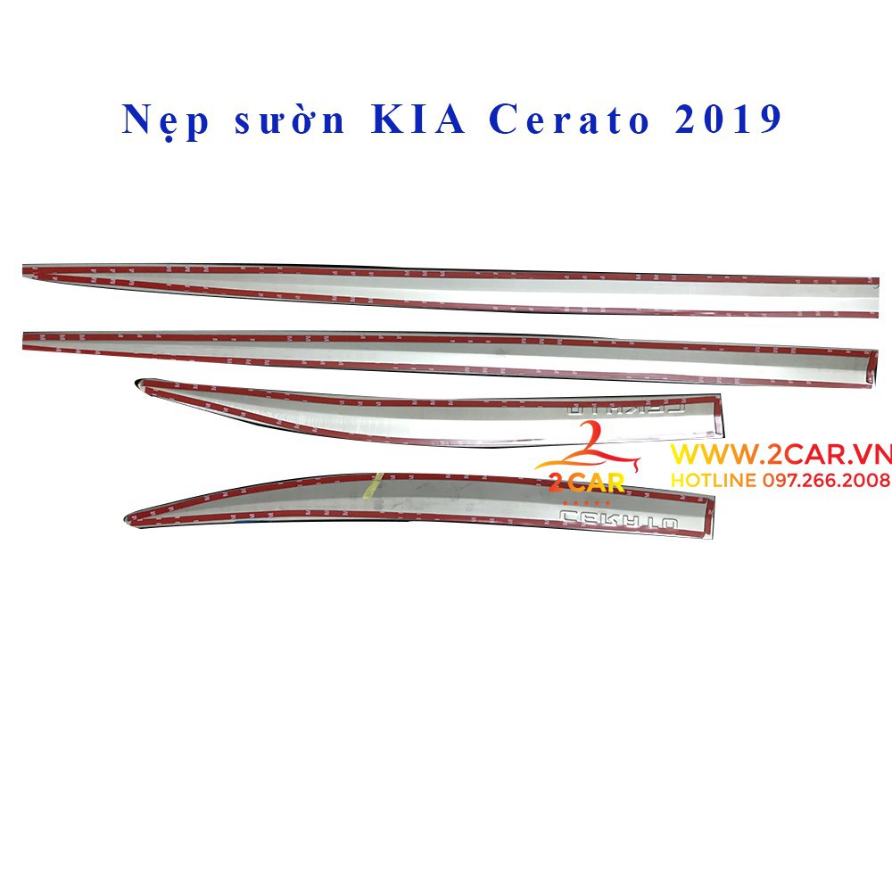 Nẹp sườn xe Kia Cerato 2019- 2020- 2021