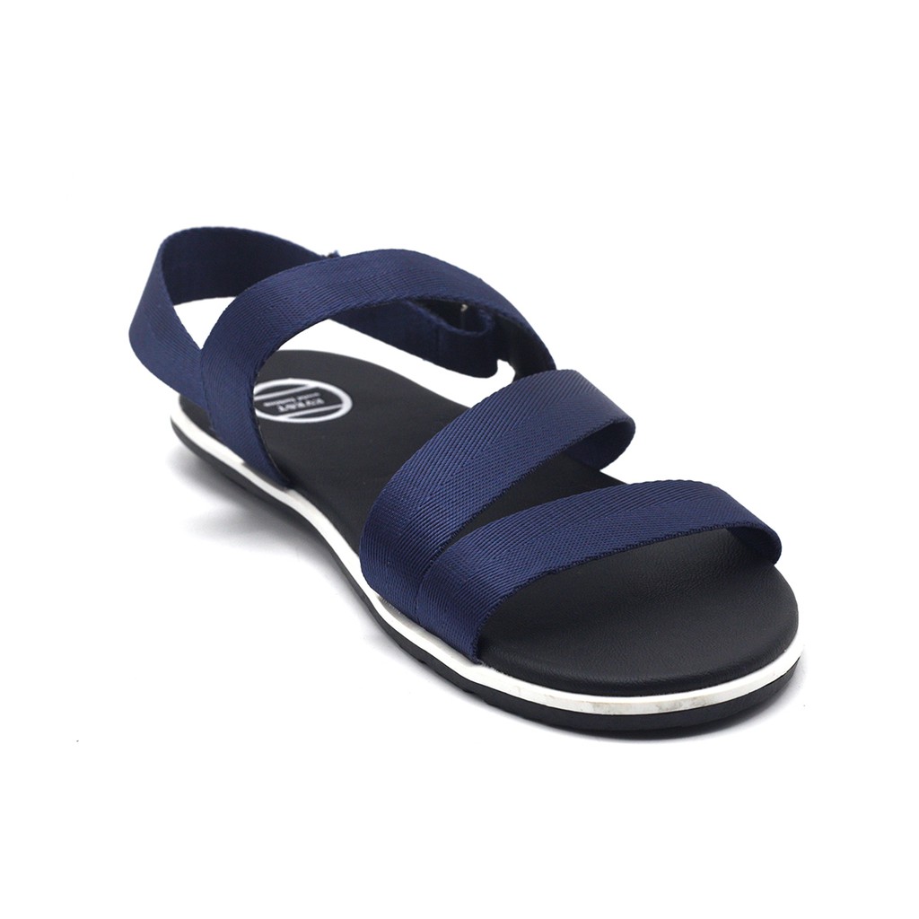 Giày sandal 3 quai ngang nam A706 thời trang Evest