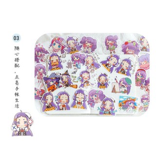 Sticker dán Chibi Girl
