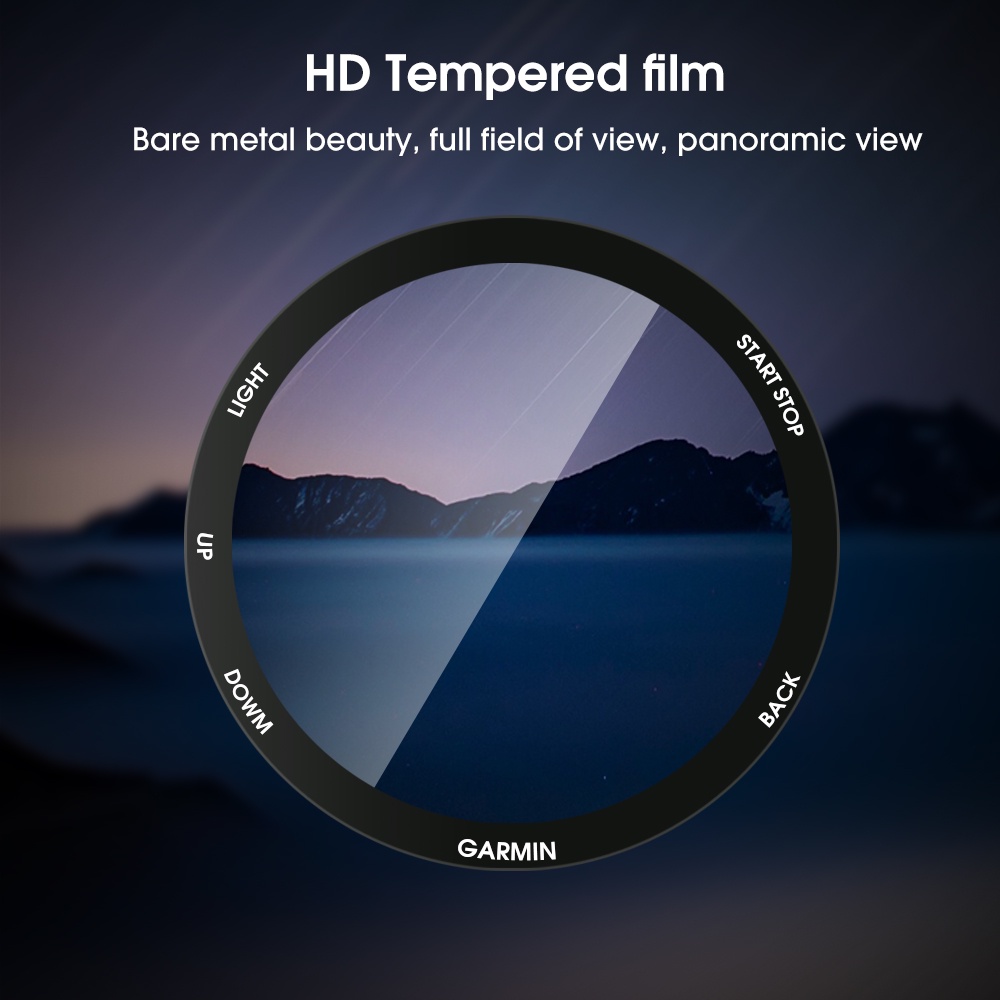 Kính Cường Lực 5D Chống Trầy Bảo Vệ Màn Hình HD Cho Garmin Forerunner 255S /