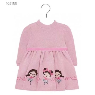 [THANH LÝ]- Váy len cô gái size 6m-36m