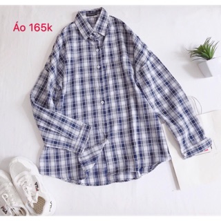 Áo sơ mi oversize cảo xanh đen 1 túi