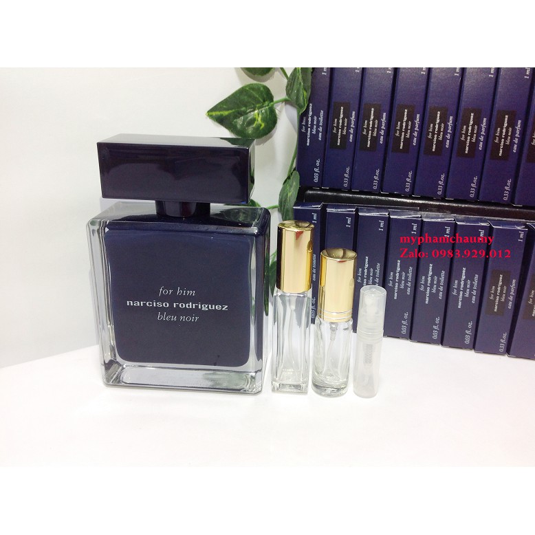 [Mẫu Thử] Nước Hoa Nam Narciso Rodriguez Bleu Noir 2,5,10ml