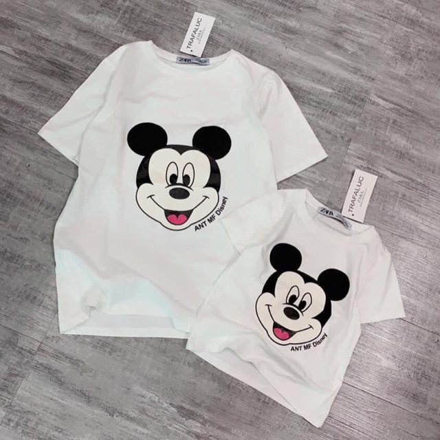 set mẹ con micky