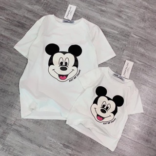 set mẹ con micky