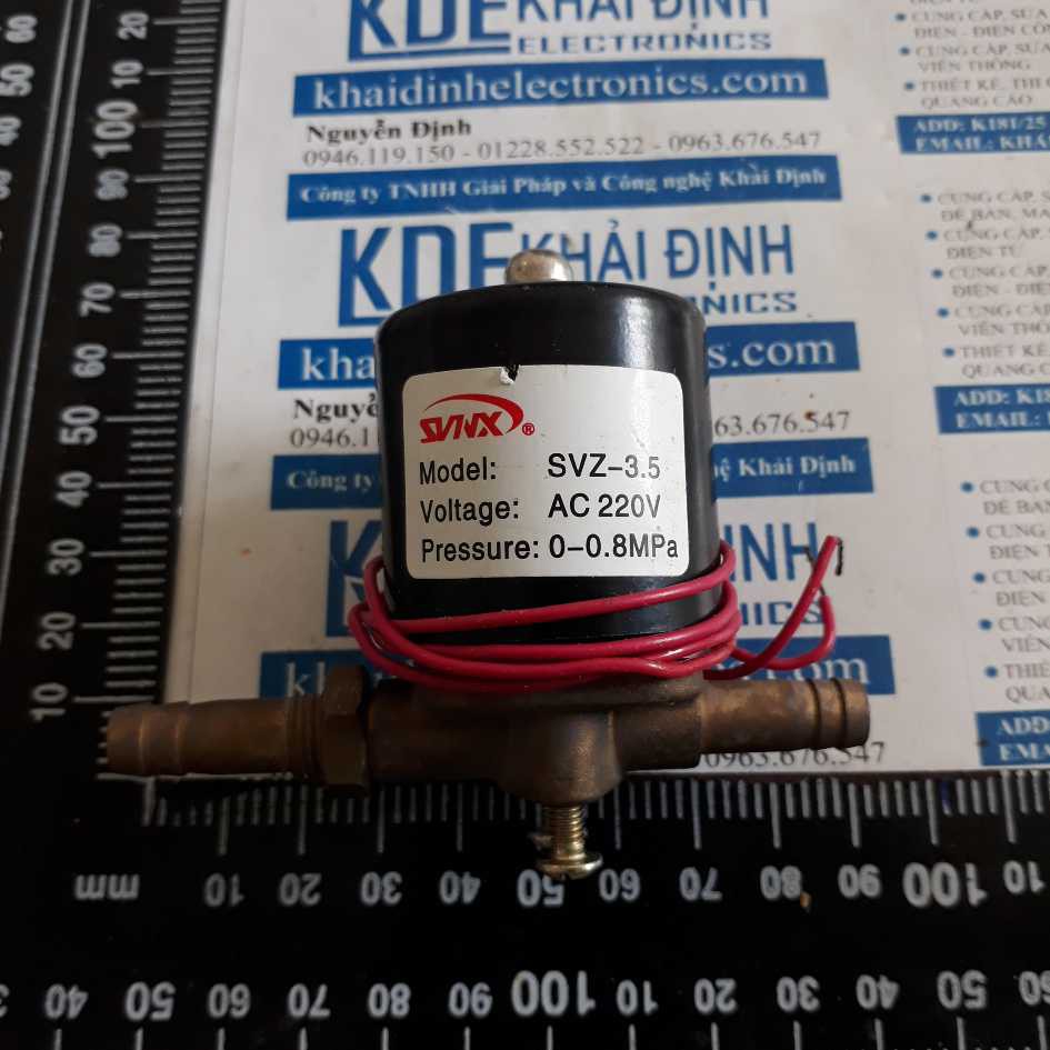 van điện tử VZ3.5 áp lực 0-0.8MPa 24VDC/220VAC DÙNG TRONG XĂNG DẦU kde3079