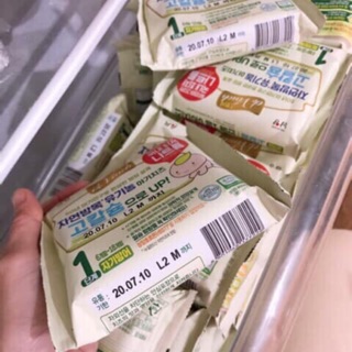 Phô mai tách muối hữu cơ cho bé
