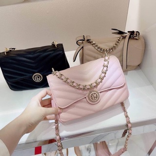 Túi lyn đeo chéo khoá tròn