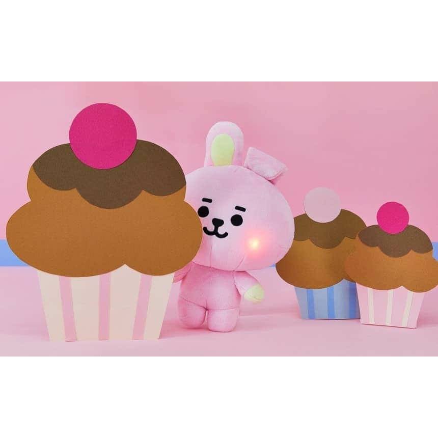 BT21 BABY Lighting Standing Doll, Gấu bông phát sáng BT21