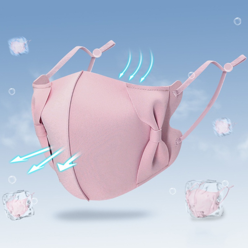 Khẩu Trang Bằng Cotton Lạnh Thoáng Khí Thoải Mái Có Thể Tái Sử Dụng Bảo Vệ Cho Nam Và Nữ