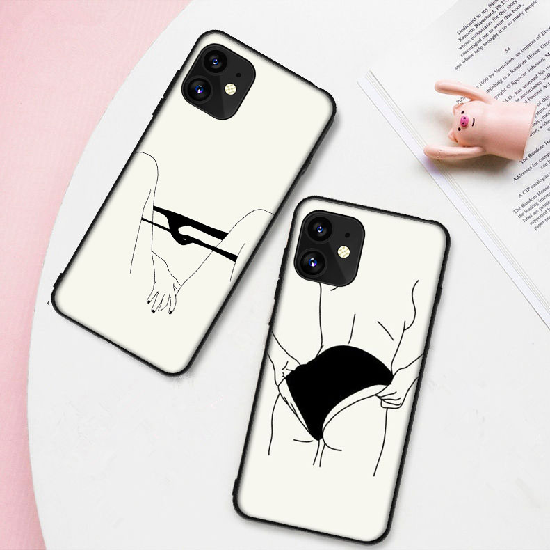 2021 Gift Phone case iPhone 5 5s se 6 6s 7 8 Plus X XS XR Max Soft silicone Case  Sexy Queen