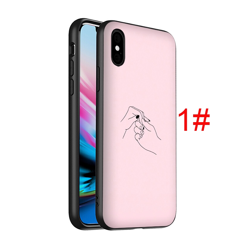 Ốp điện thoại mềm họa tiết cái nắm tay E79 dành cho Apple iPhone 11 Pro XS Max XR X 8 7 6S 6 Plus 5S 5 SE 2020