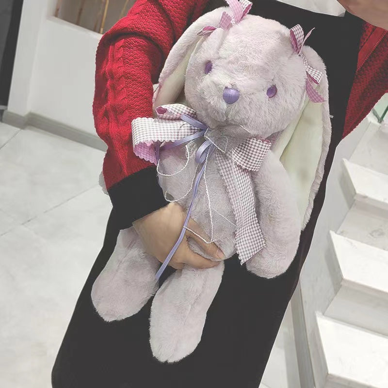Thỏ Nhồi Bông Phong Cách Lolita Xinh Xắn Đáng Yêu