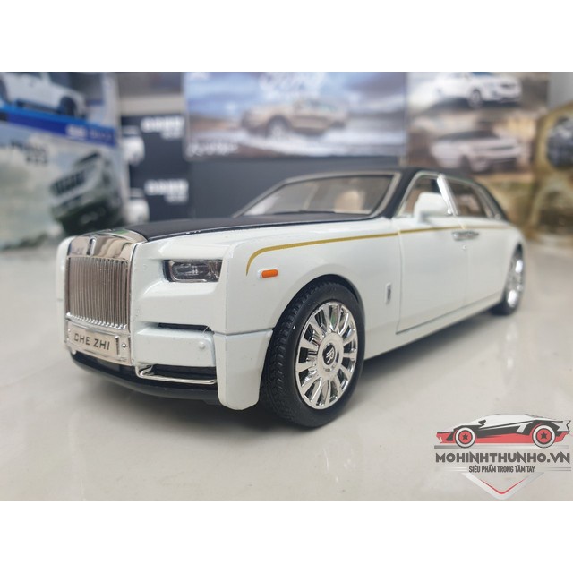 Xe mô hình Rolls Royce Phantom, tỉ lệ 1:24