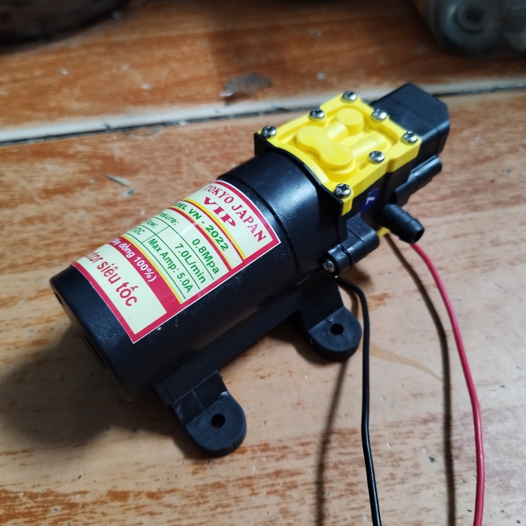 Bơm Bình Phun Thuốc Trừ Sâu 12V (9 - 14V) 5A