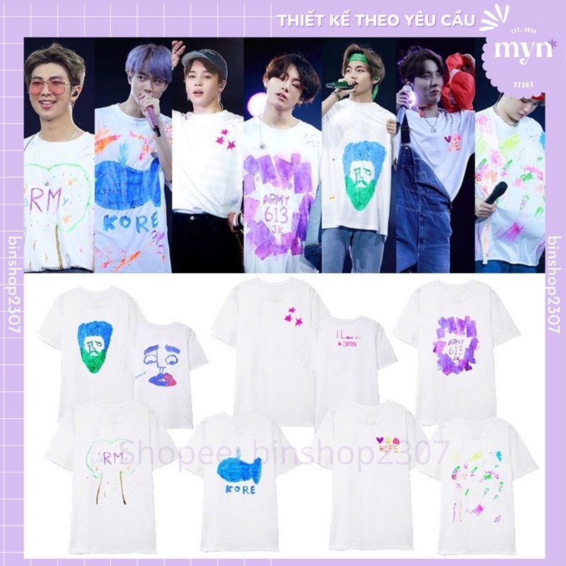Áo Thun Cheap Moment Các Thành Viên BTS Đủ Size