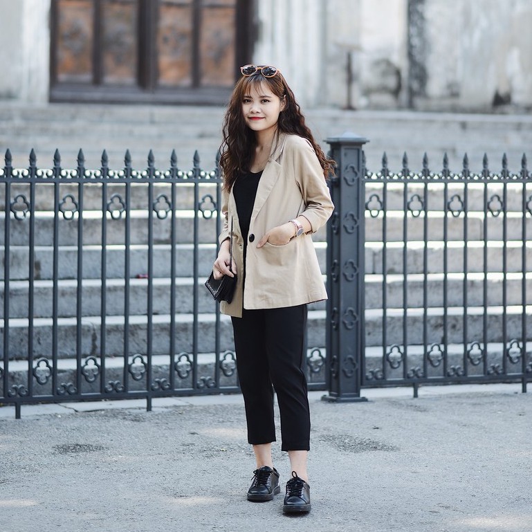 Áo blaze 1 cúc - Made by Bazzi