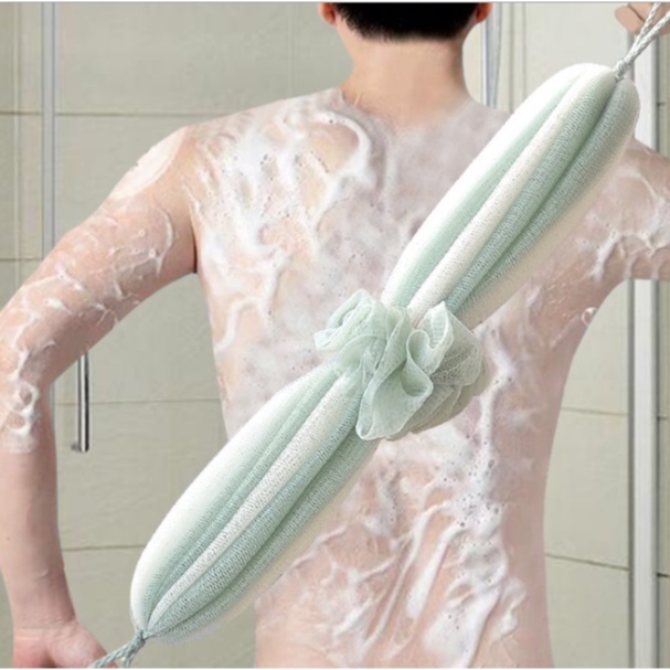 Bông tắm dài tạo bọt bằng lưới
