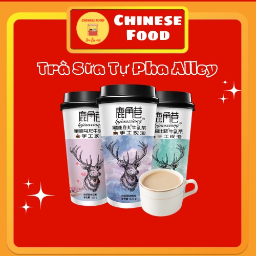 Trà Sữa Tự Pha The Alley 123gr Vị Trà Thái Hồng Đào Ô Long