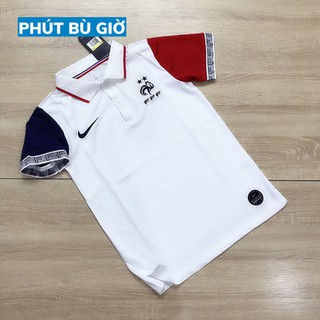 Áo Thun Nam Cao Cấp Thể Thao Đội Tuyển Pháp / Áo Polo Nam Cao Cấp - Phút Bù Giờ Sports