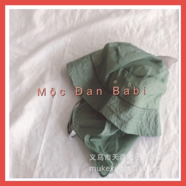Mũ vành/ nón cho bé chống nắng kiểu ngư dân