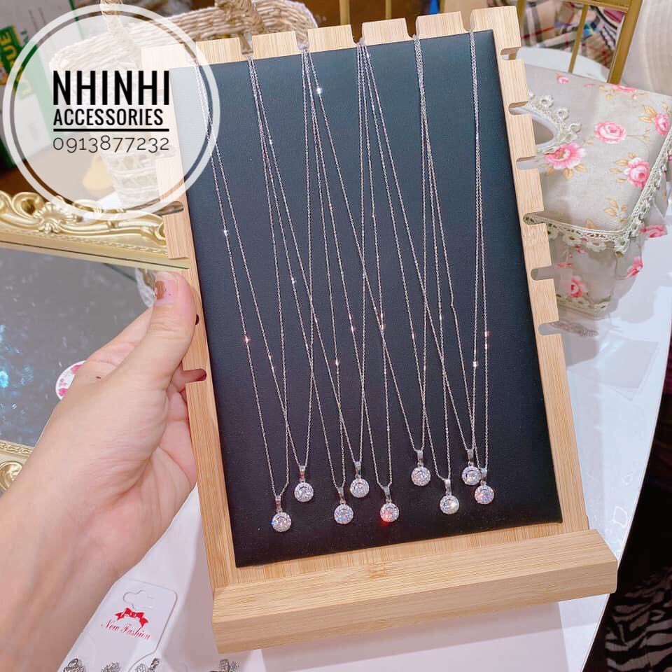 Vòng cổ dây chuyền thời trang kèm mặt ko han gỉ K002