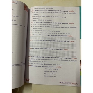 Vở kiểm tra tiếng việt lớp 3
