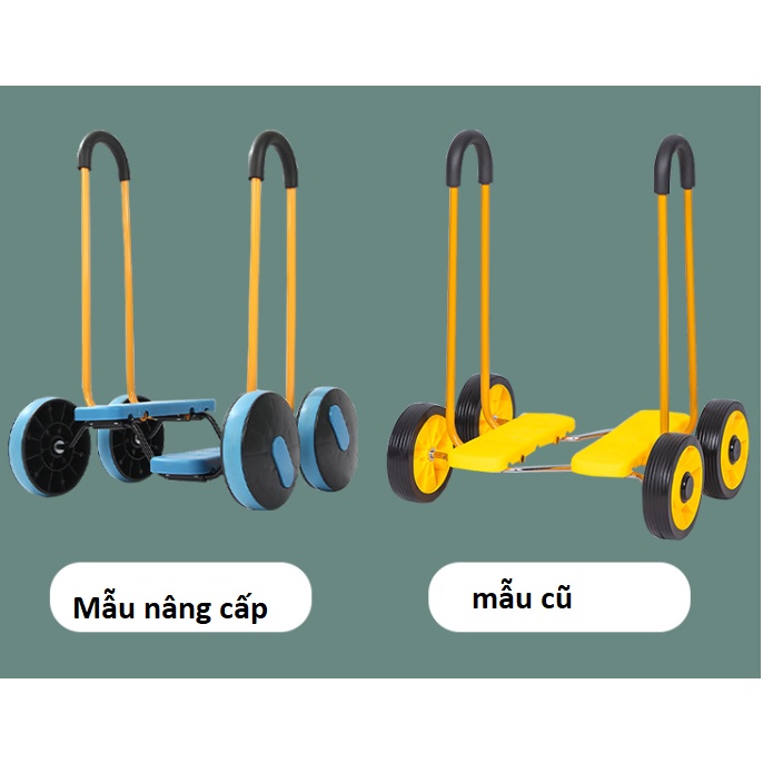 Xe tập cơ chân luyện thăng bằng cho trẻ mẫu nâng cấp có thể tháo tay cầm!