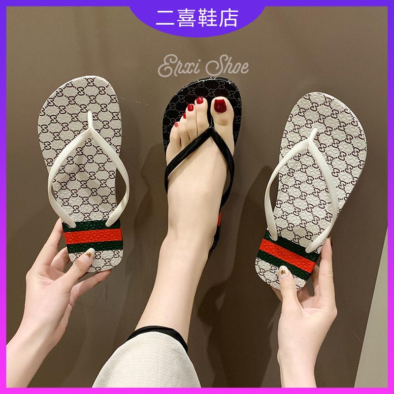 Dép Xỏ Ngón Đế Bằng Thiết Kế Thời Trang Cho Nữ