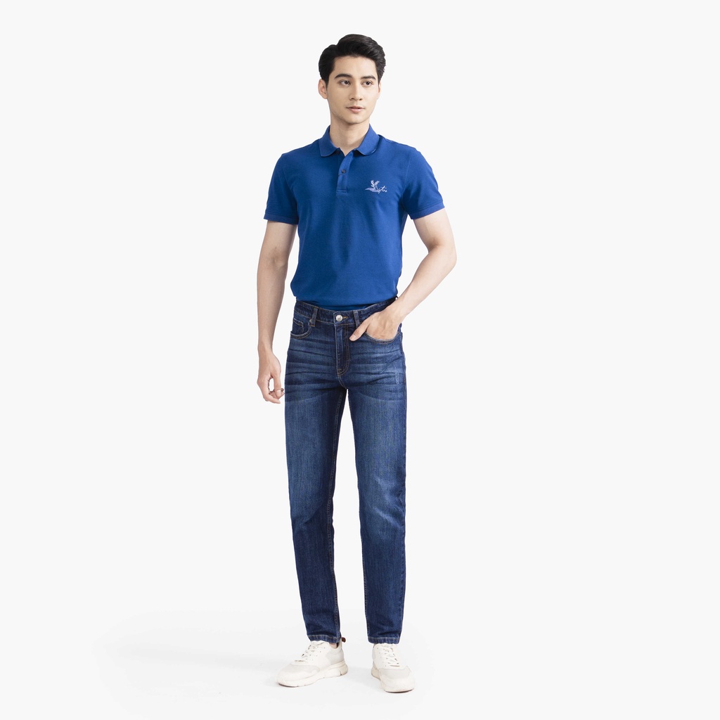Quần jeans nam ARISTINO phom dáng Slim fit ôm, màu sắc trung tính, linh hoạt khi kết hợp trang phục - AJN03402