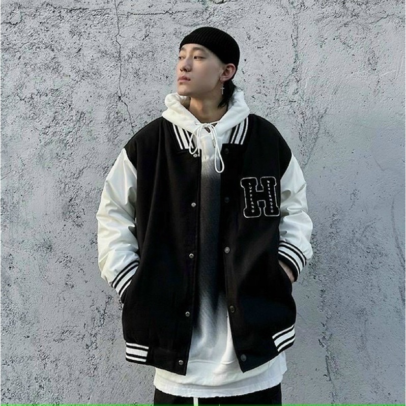 BOMBER KAKI PHỐI TA DA NEVERWOOD (ĐEN &amp; ĐỎ)