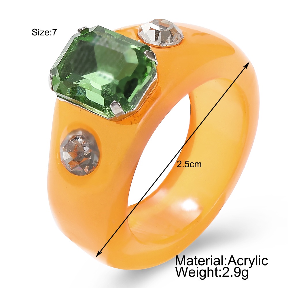 IF ME Nhẫn Đính Đá Lấp Lánh Phong Cách Hàn Quốc Thời Trang Dành Cho Nữ