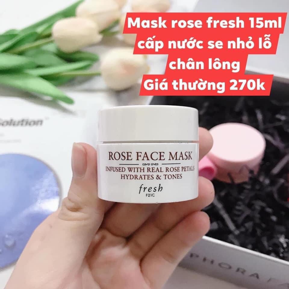 Mặt nạ Fresh Rose Face Mask mini 15ml