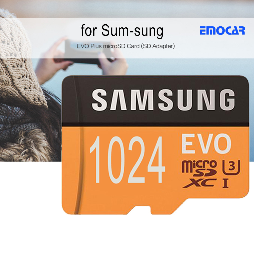 Thẻ Nhớ Micro Sd Kỹ Thuật Số Sam Sung 512gb / 1tb Evo U3 Tf Cho Điện Thoại / Máy Ảnh | BigBuy360 - bigbuy360.vn