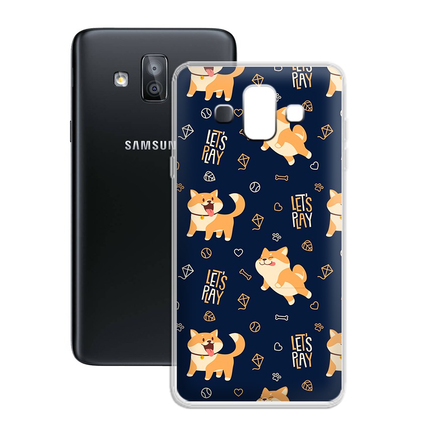 Ốp lưng điện thoại Samsung Galaxy J7 Duo hàng loại Đẹp - 01056 Silicone Dẻo