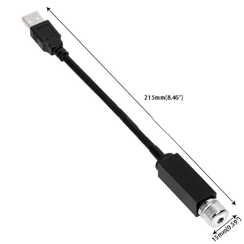 Đèn USB tạo hiệu ứng bầu trời đầy sao độc đáo trang trí nội thất xe hơi