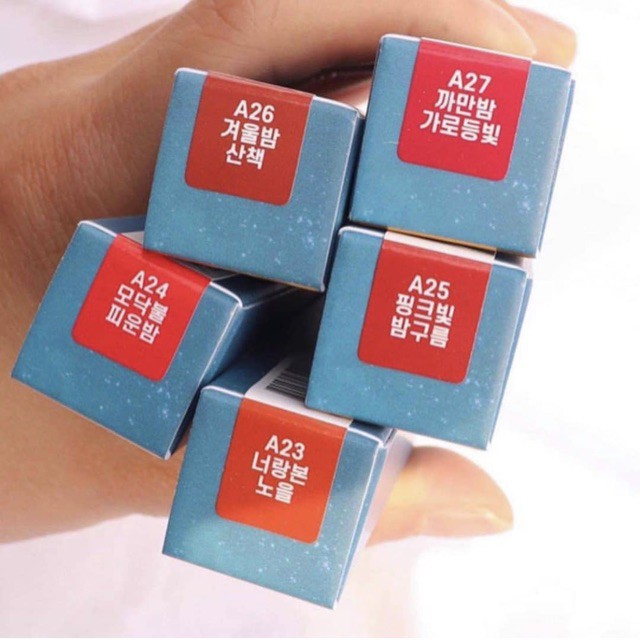 Son kem Black Rouge [FREE SHIP] Son Black Rouge Air Fit Velvet Tint Ver 5: Night Series | BigBuy360 - bigbuy360.vn